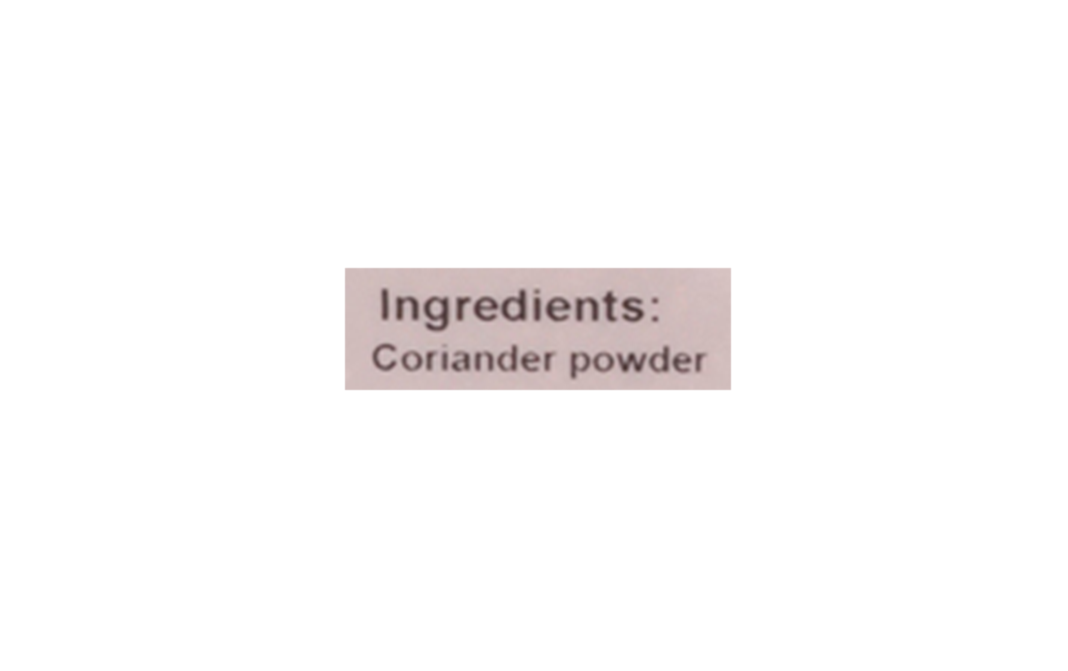 Just Organik Organic Coriander (Dhania) Powder   Pack  100 grams